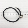 Black bracelet no. 1555