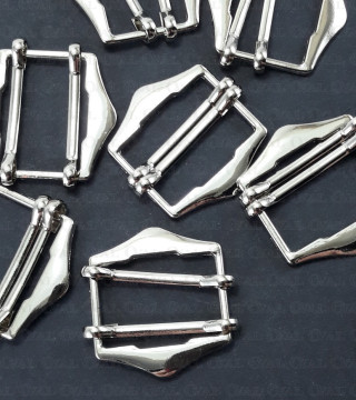 Regulator metalowy O 25mm /200szt srebrny połysk  5336