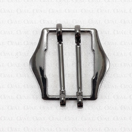 Regulator metalowy O 25mm /100szt ciemny nikiel połysk  5337