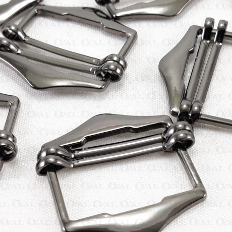 Regulator metalowy O 25mm /100szt ciemny nikiel połysk  5337