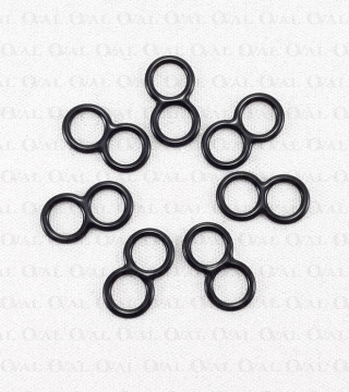 Regulator metalowy 6mm/200szt bałwanek 5338