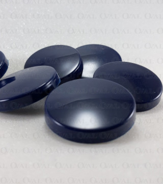 Guzik poliestrowy granat 33mm/50 lub 10szt 5339