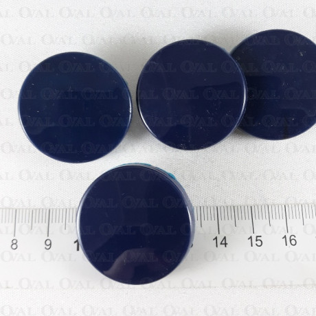 Guzik poliestrowy granat 33mm/50 lub 10szt 5339