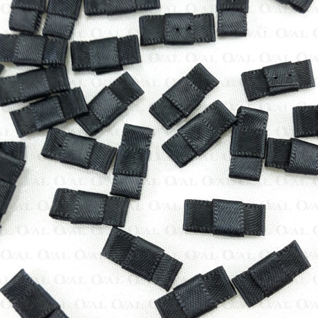 Kokardka Ozdobna czarna 10 lub 100szt 5363