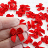 Kokardka Ozdobna czerwona 10 lub 100szt 5366