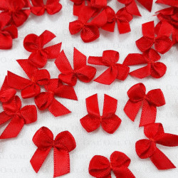 Kokardka Ozdobna czerwona 10 lub 100szt 5366 Kokardka Ozdobna czerwona 10 lub 100szt 5366