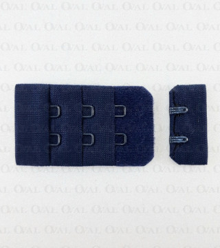 Zapięcie na haftki 1,10 lub 100szt granat 5375