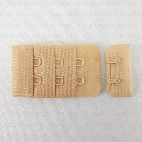 Zapięcie na haftki 1,10 lub 100szt beż 5377