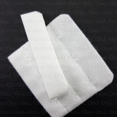 Bra fastener 55mm / 1.10 or 100pcs white 5382