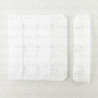 Bra fastener 55mm / 1.10 or 100pcs white 5382