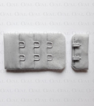 Zapięcie do biustonosza 30mm/ 1,10 lub 100szt beż 5383