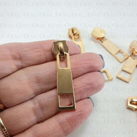 Maszynka do zamka metalowego *5  złota 5386