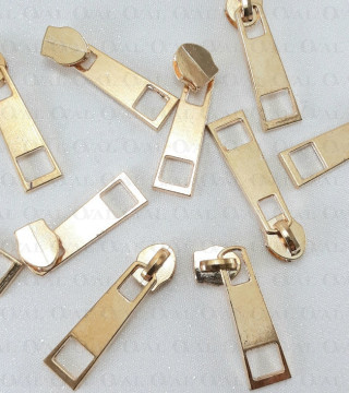 Maszynka do zamka metalowego *5  złota 5386