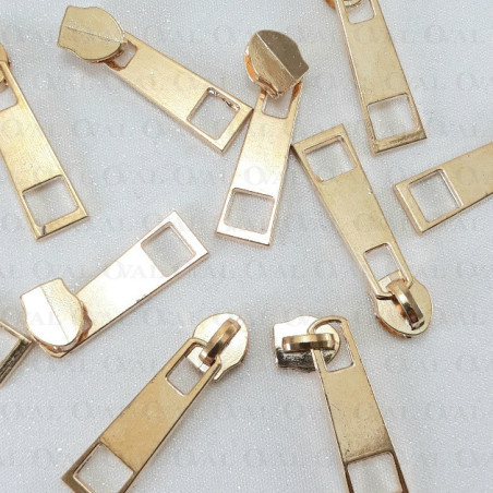 Maszynka do zamka metalowego *5  złota 5386