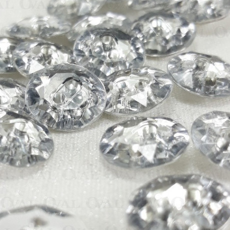 Metalised button 11.5mm/200pcs 4870