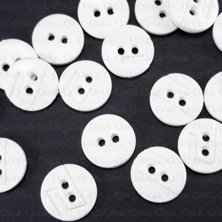 Guzik plastikowy 15mm/500szt 5394