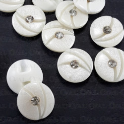 Guzik poliestrowy 12mm,15mm/144szt 5395 Guzik poliestrowy 12mm,15mm/144szt 5395