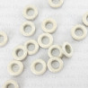 Oczka mosiężne, nierdzewne 5mm/1000szt beż 5398