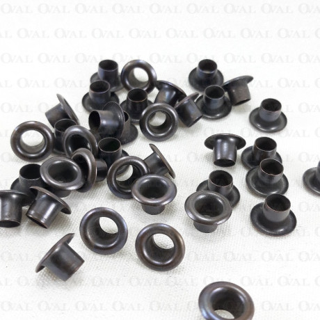 Oczka mosiężne, nierdzewne 5mm/1000szt beż 5399