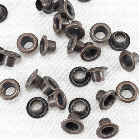 Oczka mosiężne, nierdzewne 5mm/1000szt  5400