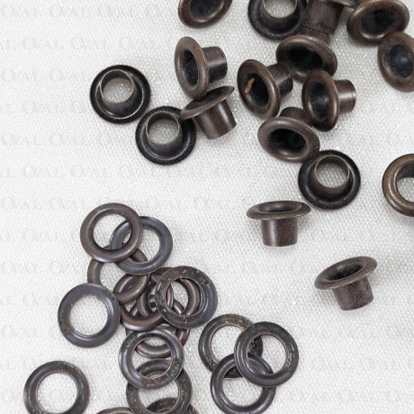 Oczka mosiężne, nierdzewne 5mm/1000szt  5400