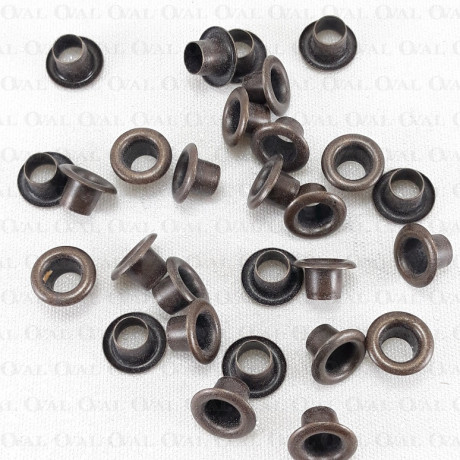 Oczka mosiężne, nierdzewne 5mm/1000szt  5400