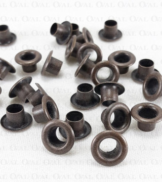 Oczka mosiężne, nierdzewne 5mm/1000szt  5400