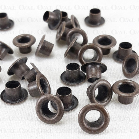 Oczka mosiężne, nierdzewne 5mm/1000szt  5400