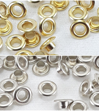 Steel eyelets 4mm/1000pcs 2801
