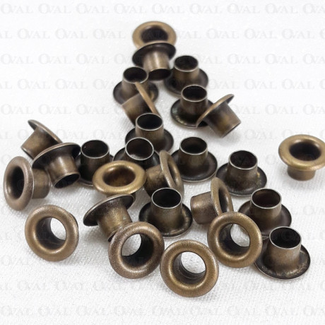 Oczka stalowe 5mm/1000szt długie 5403