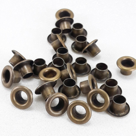 Oczka stalowe 5mm/1000szt długie 5403 - 28106