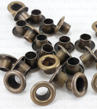 Oczka stalowe 5mm/1000szt długie 5403