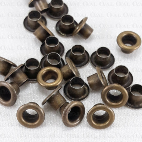 Oczka stalowe 5mm/1000szt długie 5403