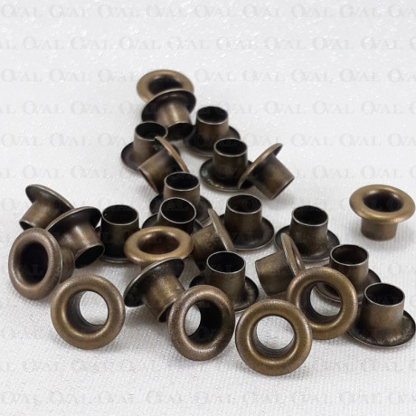 Oczka stalowe 5mm/1000szt długie 5403