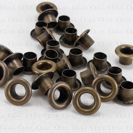 Oczka stalowe 5mm/1000szt długie 5403