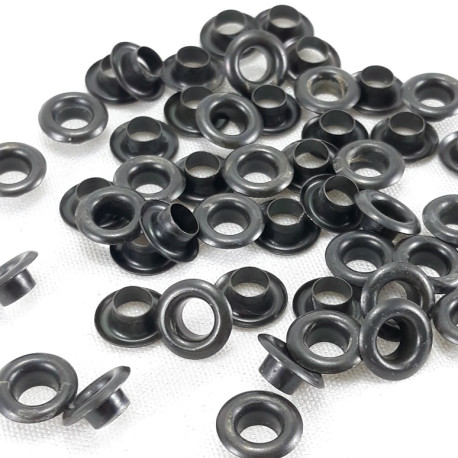 Oczka mosiężne, nierdzewne 5mm/1000szt krótkie 5405 - 28115