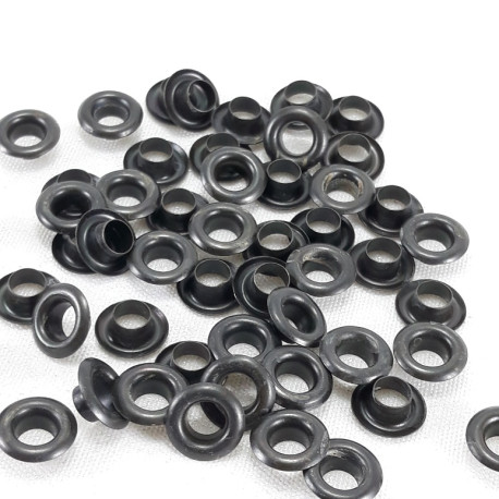 Oczka mosiężne, nierdzewne 5mm/1000szt krótkie 5405 - 28116
