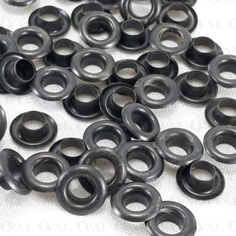 Oczka mosiężne, nierdzewne 5mm/1000szt krótkie 5405