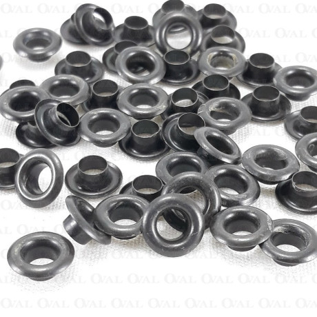 Oczka mosiężne, nierdzewne 5mm/1000szt krótkie 5405