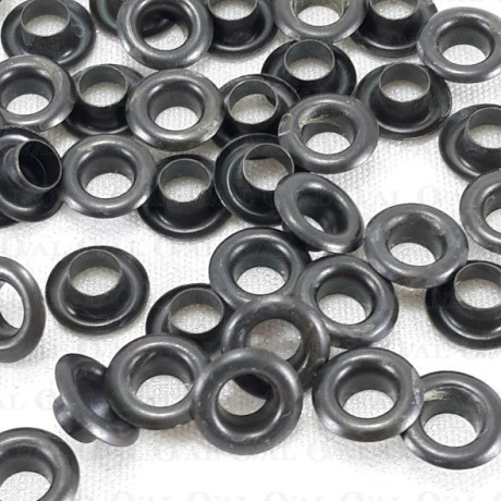 Oczka mosiężne, nierdzewne 5mm/1000szt krótkie 5405