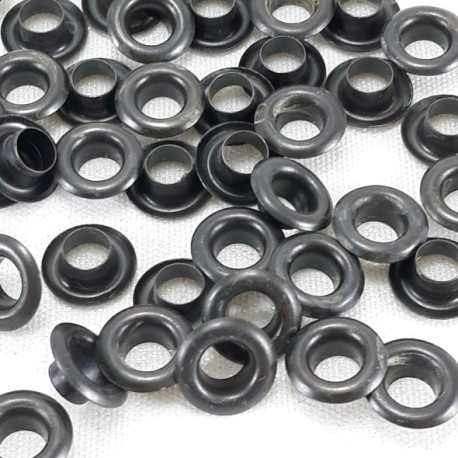 Oczka mosiężne, nierdzewne 5mm/1000szt krótkie 5405 - 28121