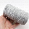 Cotton cord 2mm/50m grey 2340