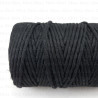 Sznurek bawełniany 2mm/50m czarny 5407