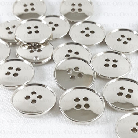 Guzik metalizowany 20mm nr 5408