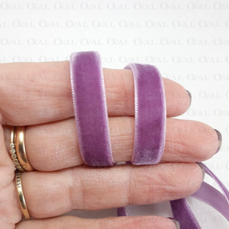 Lilac velvet 9mm/1 or 25 yards 2927