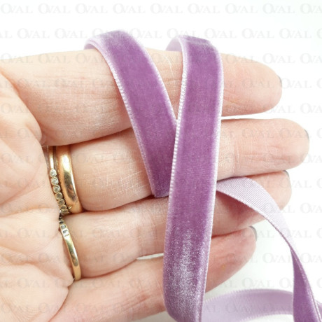 Lilac velvet 9mm/1 or 25 yards 2927