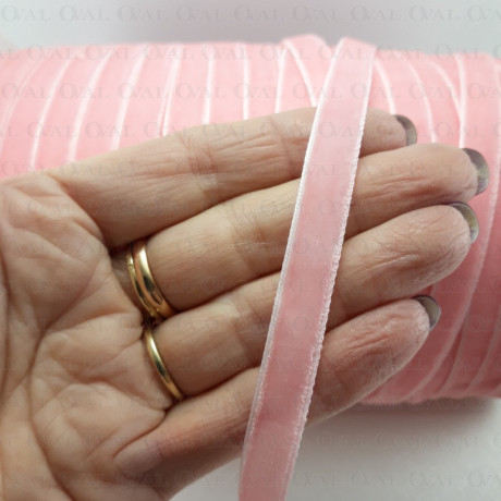 Beige velvet ribbon 9mm/20 yards 2964