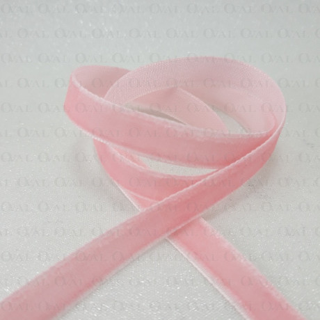 Beige velvet ribbon 9mm/20 yards 2964