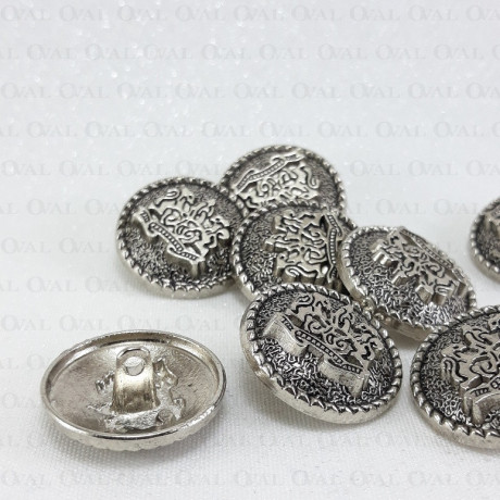 Guziki metalowe 22mm/10 lub100szt 5446