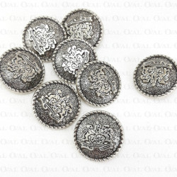 Guziki metalowe 18mm/10 lub100szt 5447 Guziki metalowe 18mm/10 lub100szt 5447